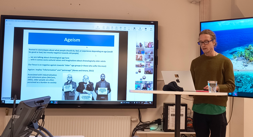 Prof. Jakob Svensson during his visit to the SEE research group
