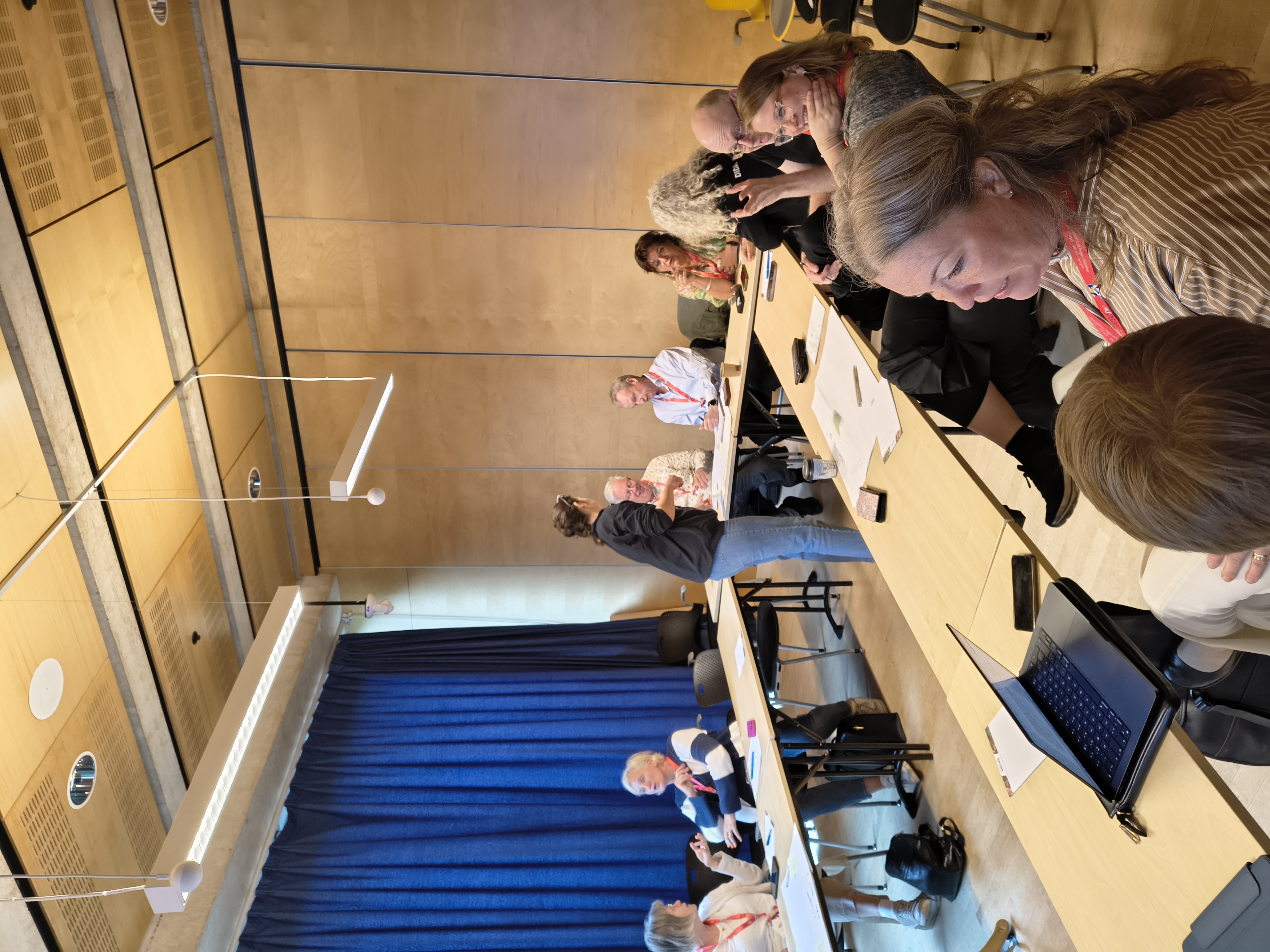 Group discussion about one of the cases