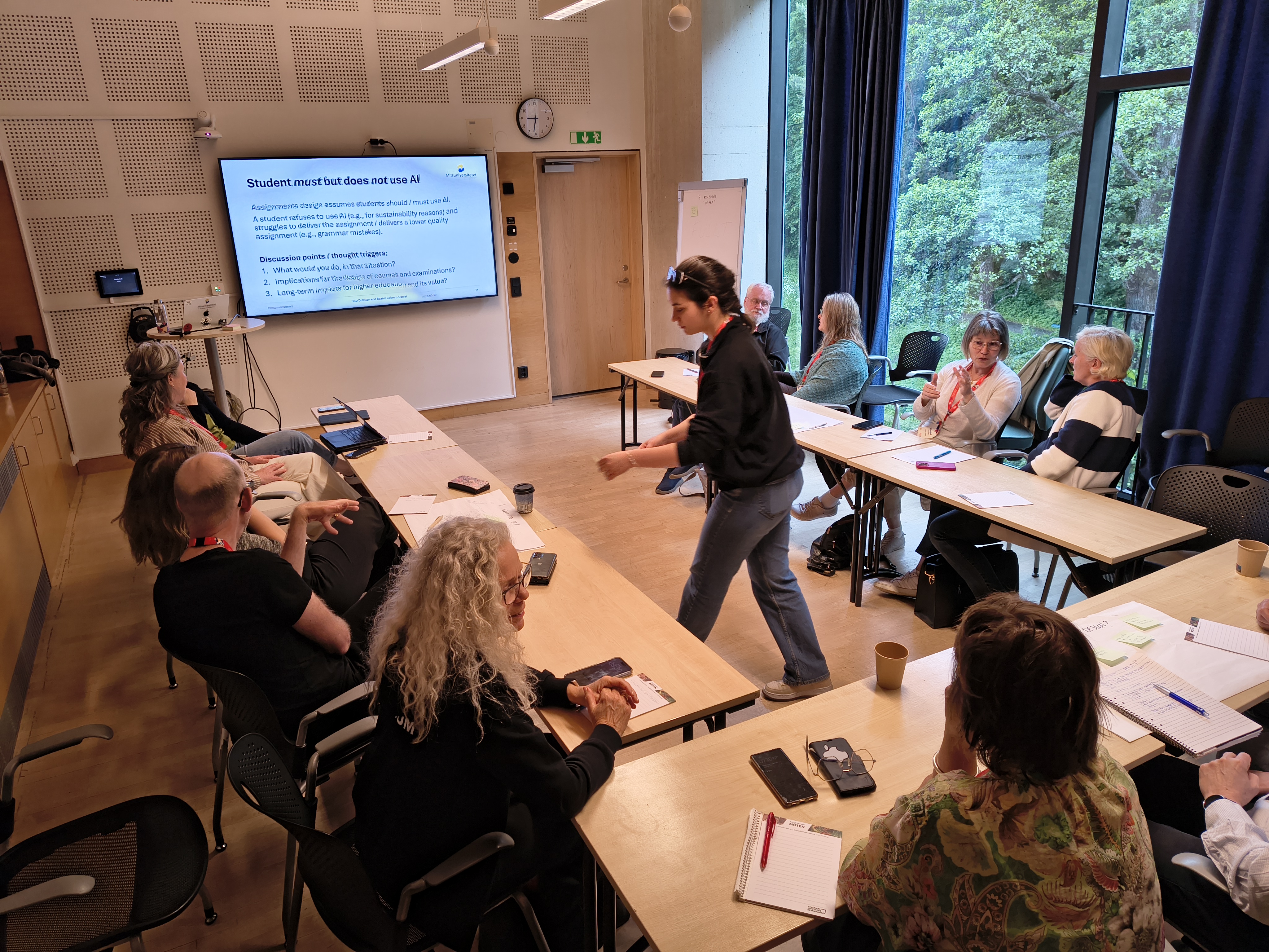 Presentation of a new case, extracted from our interview study