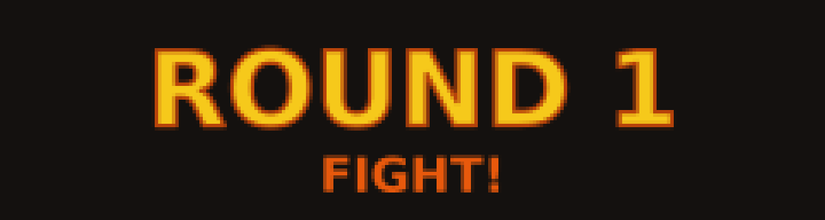 Round 1, fight, i arkadstil