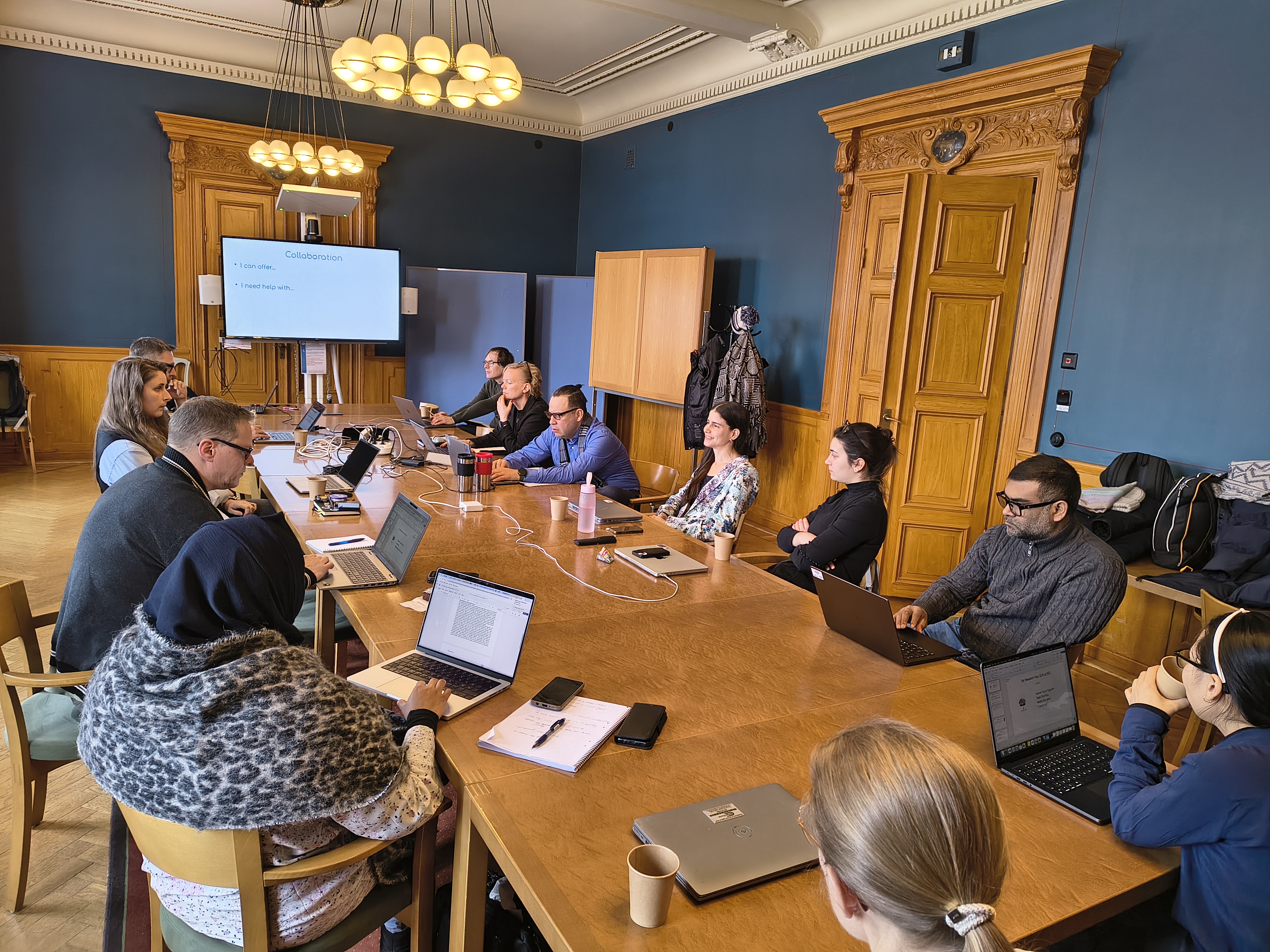 Participants at the SEE workshop on campus Östersund
